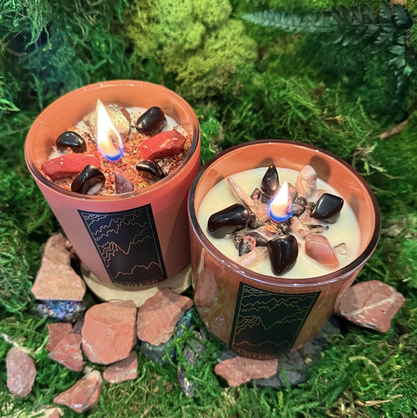 GIVING THANKS CRYSTAL CANDLES GIFT SET — SUBTERRA
